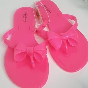 BARBIE Pink Color Sandals NWT